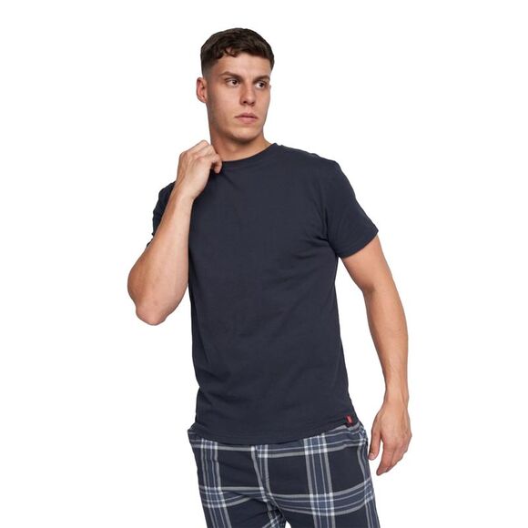 Duck and Cover Mens Callister Pajama Set / Navy - Picture 3 of 5